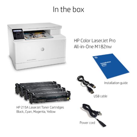 HP Laserjet Pro MFP M182n Color Laser Printer - Image 4