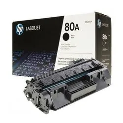 HP 80A Black Original LaserJet Toner Cartridge, CF280A